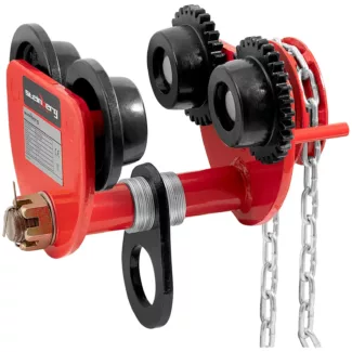 Siirtovaunu – 2 000 kg – laippaleveys 90 – 135 mm – ketjulla