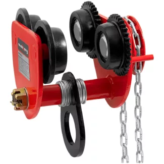 Siirtovaunu – 3 000 kg – laippaleveys 90-130 mm – ketjulla