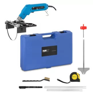 Styrox-leikkuri – 150 W – 500 °C – enintään 200 mm – profiiliterä ja -ohjain