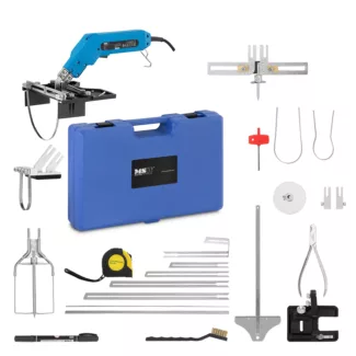 Styrox-leikkuri – 250 W – 500 °C – enintään 250 mm – pistorasialeikkurilla & muilla terillä