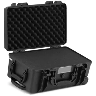 Suojalaukku – vesitiivis – 29.7 l – musta – pyörillä – teleskooppikahva