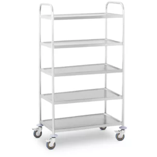 Tarjoiluvaunu – 5 tasoa – jopa 480 kg