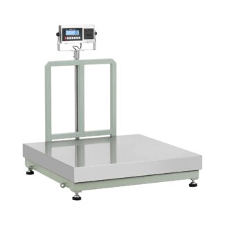 Tasovaaka – 1000 kg / 100 g – 100 x 100 cm – LCD-näyttö ja etikettitulostin