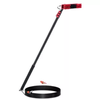 Teleskooppi-pesuharja – vesiliitännällä – aurinkopaneeleille ja ikkunoille – 1672 – 5486 mm Teleskooppi-pesuharja – vesiliitännällä – aurinkopaneeleille ja ikkunoille – 1672 – 5486 mm