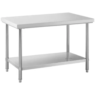 Teräspöytä – 120 x 70 cm – 196 kg – Royal Catering