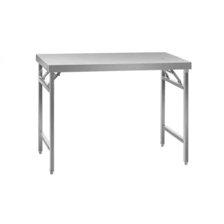 Teräspöytä – ruostumatonta terästä – 120 x 60 cm