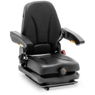 Traktorin istuin – työkoneen istuin – 42 x 47 cm – säädettävä – jousitettu