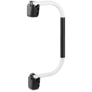 Tukikahva – valkoinen – alumiini – asuntoautoihin ja veneisiin