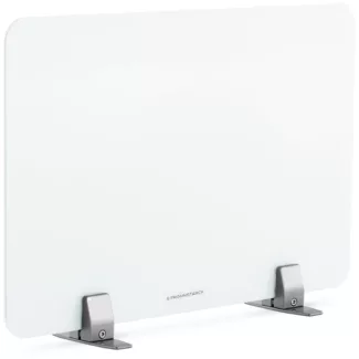 Työpöydän väliseinä – 600 x 400 mm – karkaistu lasi