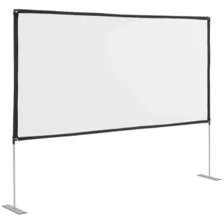 Valkokangas – 269 x 150 cm – 16:9 – 120" – alumiinikehys