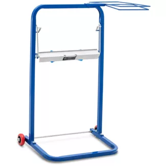 Vetopyyheteline – roskapussin pidikkeellä – enintään 10 kg – Ø 500 mm – rullattava – muovi / teräs