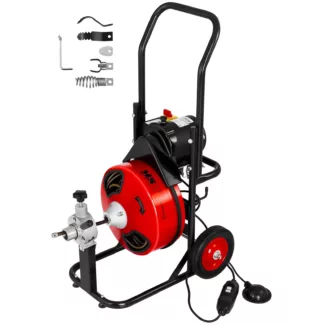 Viemärinavauskone 390 W Ø 25 – 125 mm putkistoille