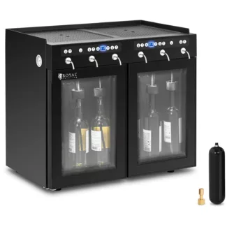 Viinikaappi – annostelijalla – 6 pulloa