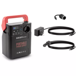 Virta-asema – 20 Ah – 3 x USB – 18 W:n pikalataus- 2 x USB C – 3 x DC – AC 100 – 240 V, 150 W