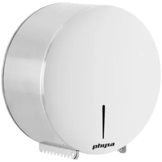 WC-paperiannostelija – jumbo wc-paperirullille – ruostumaton teräs